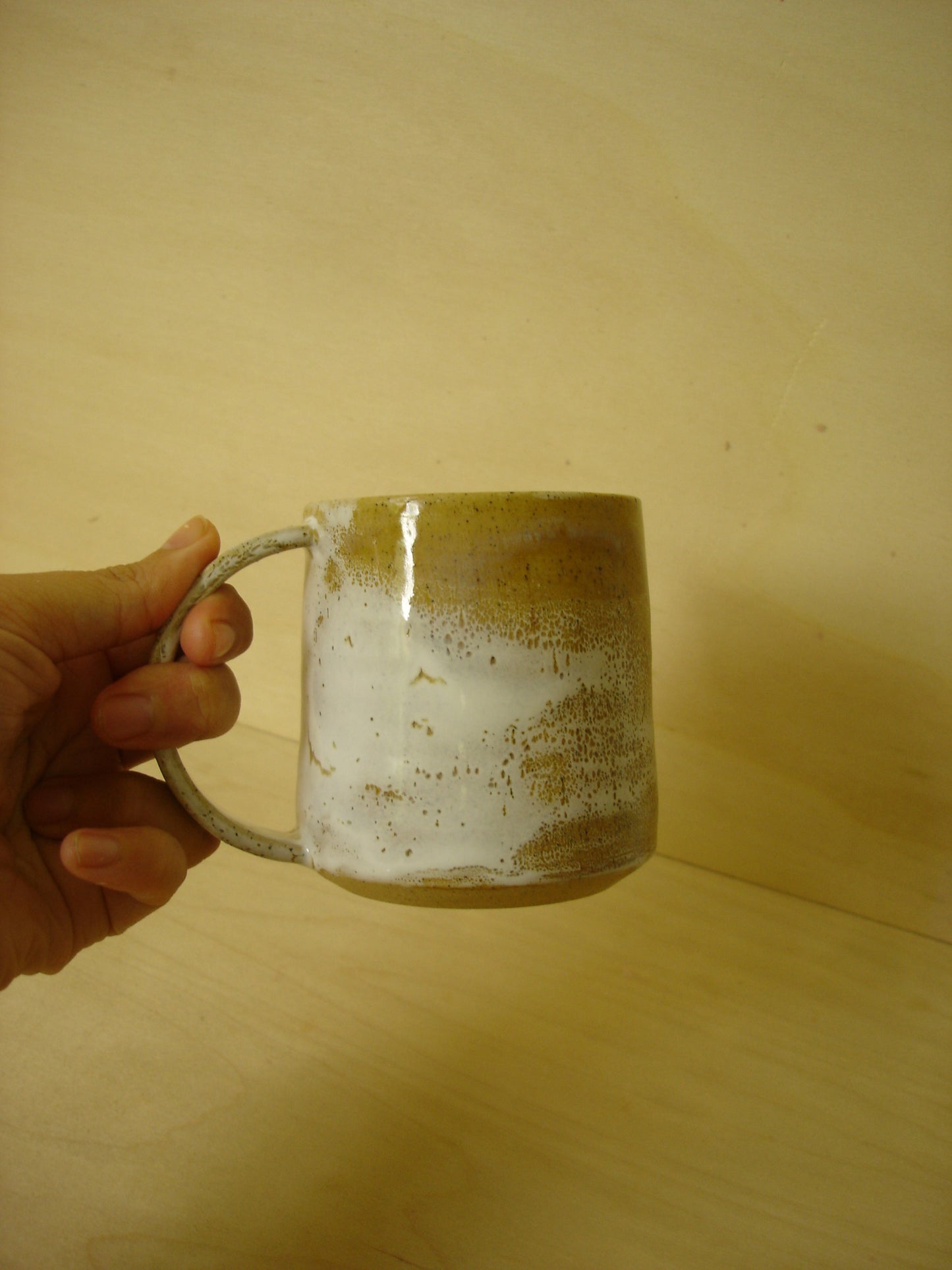 Birch White Tall Mug