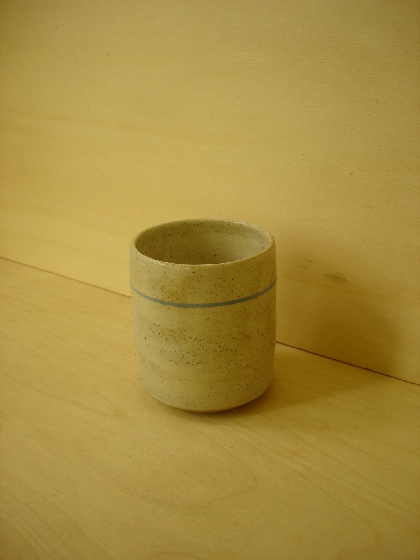Blue Line White Tumbler