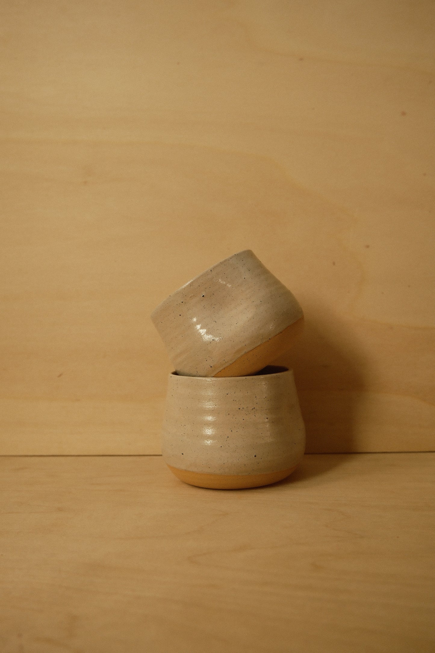 Satin White Dimple Cup