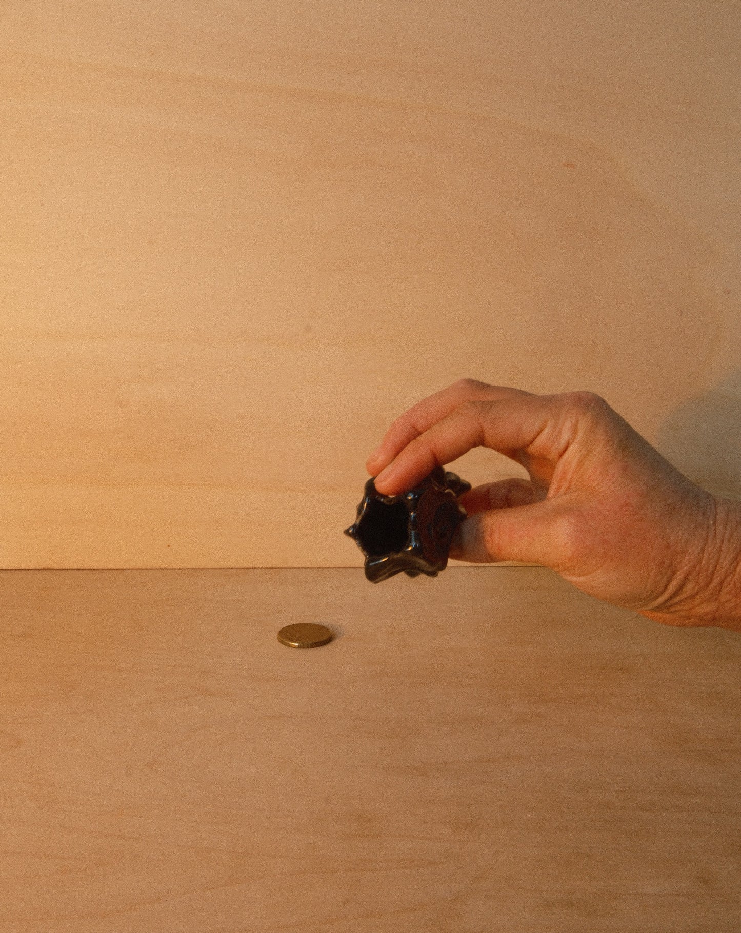 BLACK MOREL VASE 008