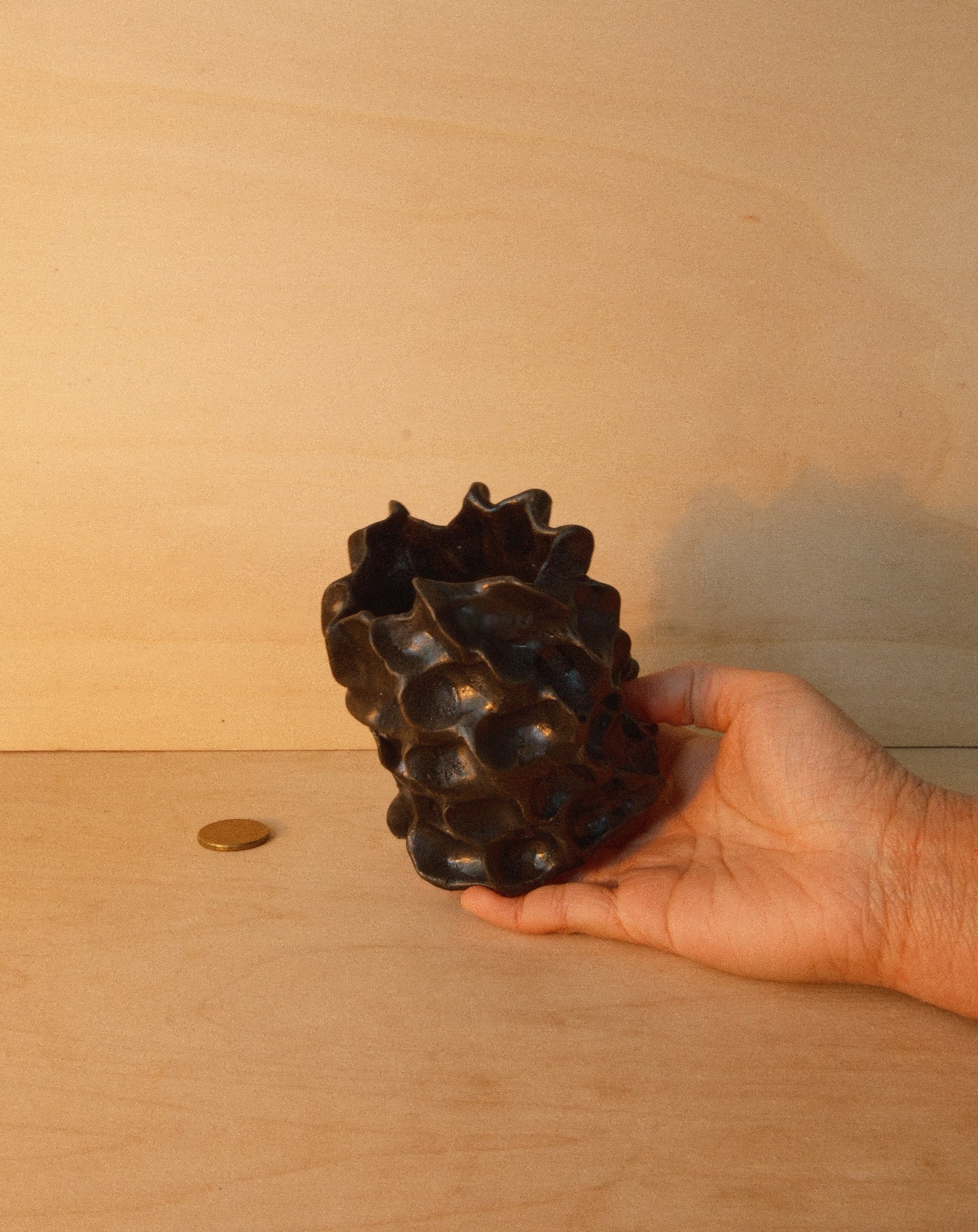 BLACK MOREL VASE 001