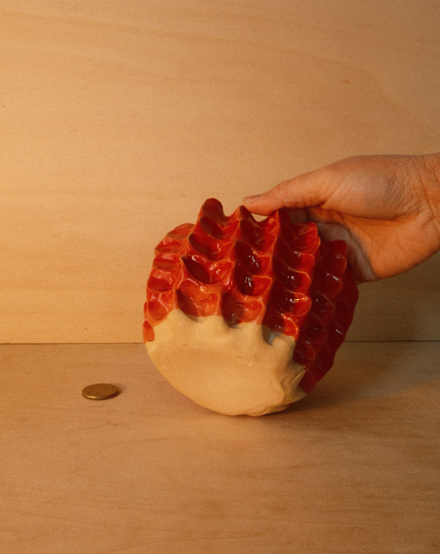 RED MOREL BOWL 001