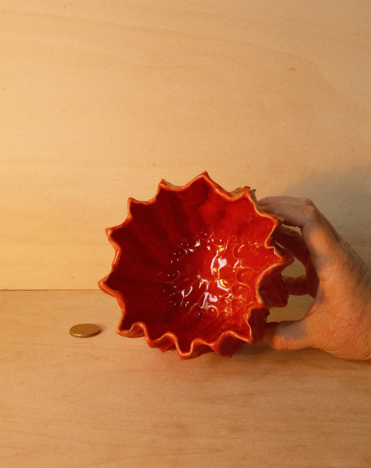 RED MOREL BOWL 001