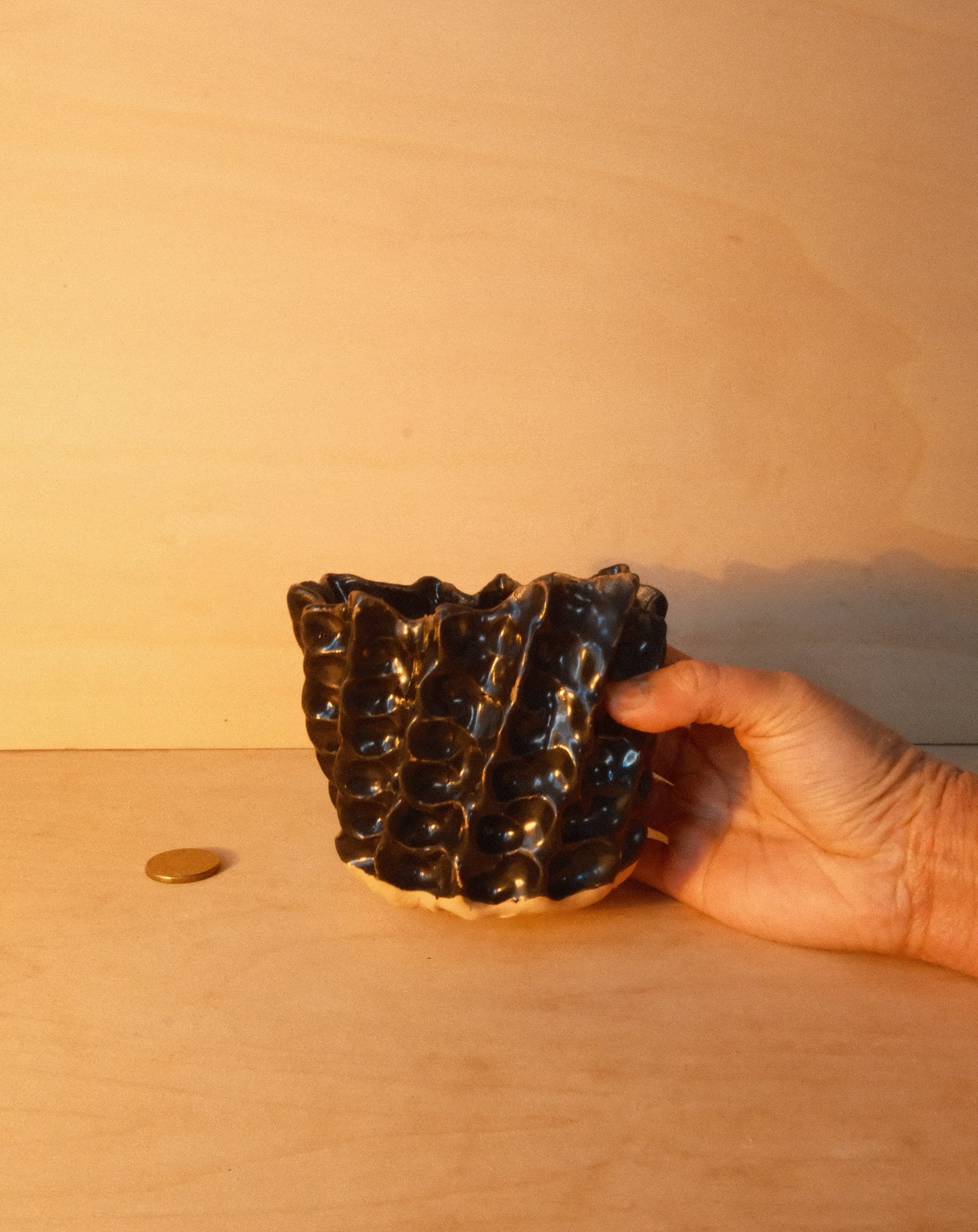BLACK MOREL VASE 003