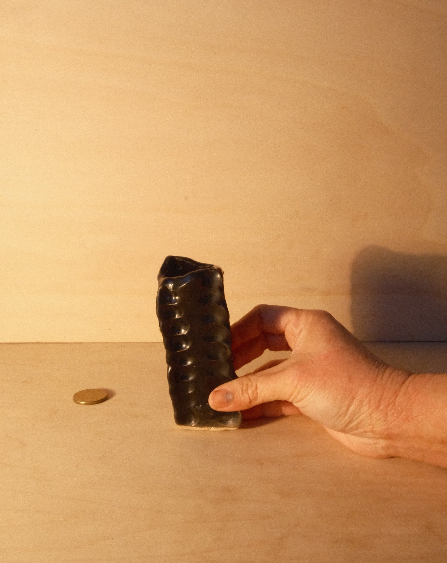 BLACK MOREL VASE 007