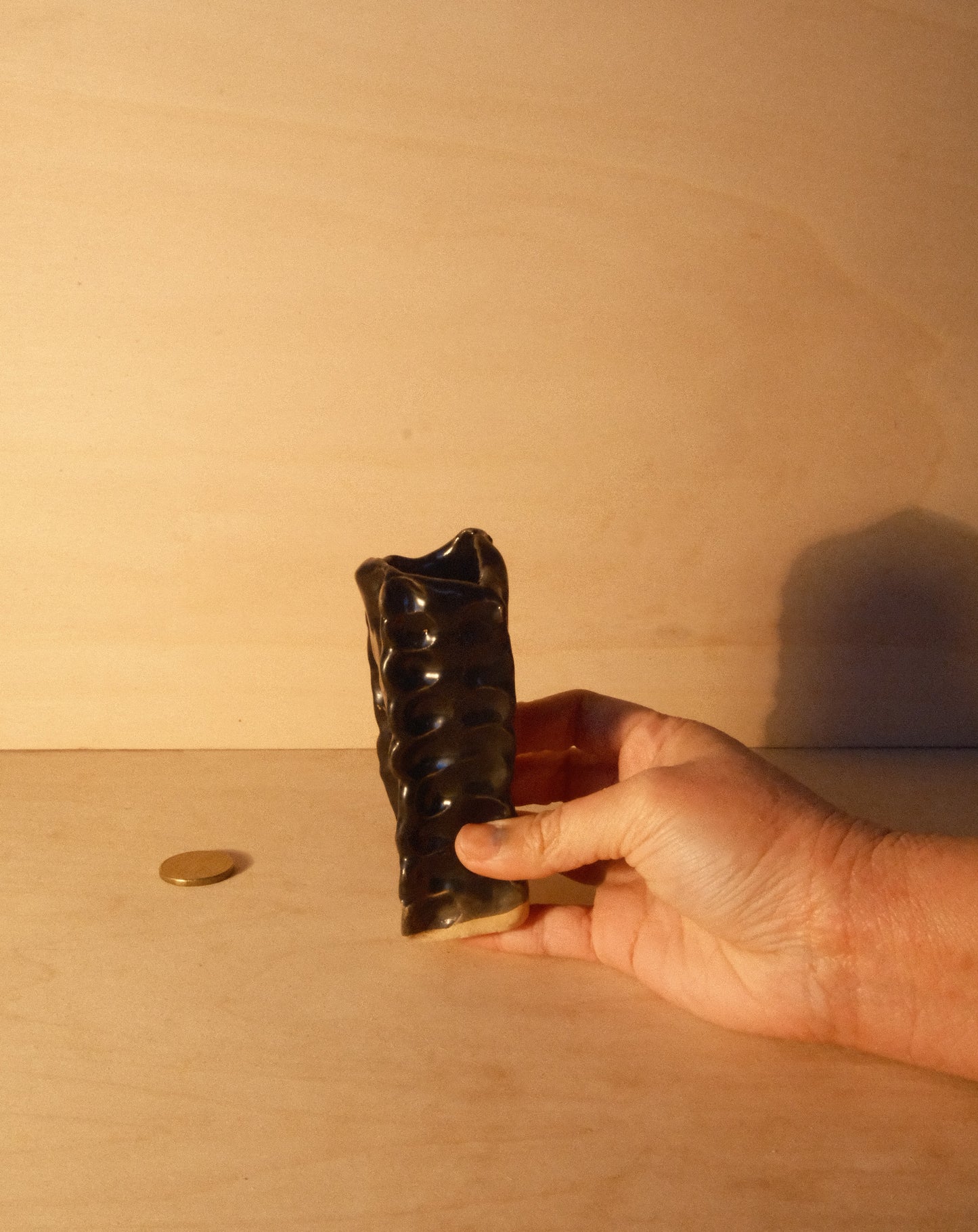 BLACK MOREL VASE 007