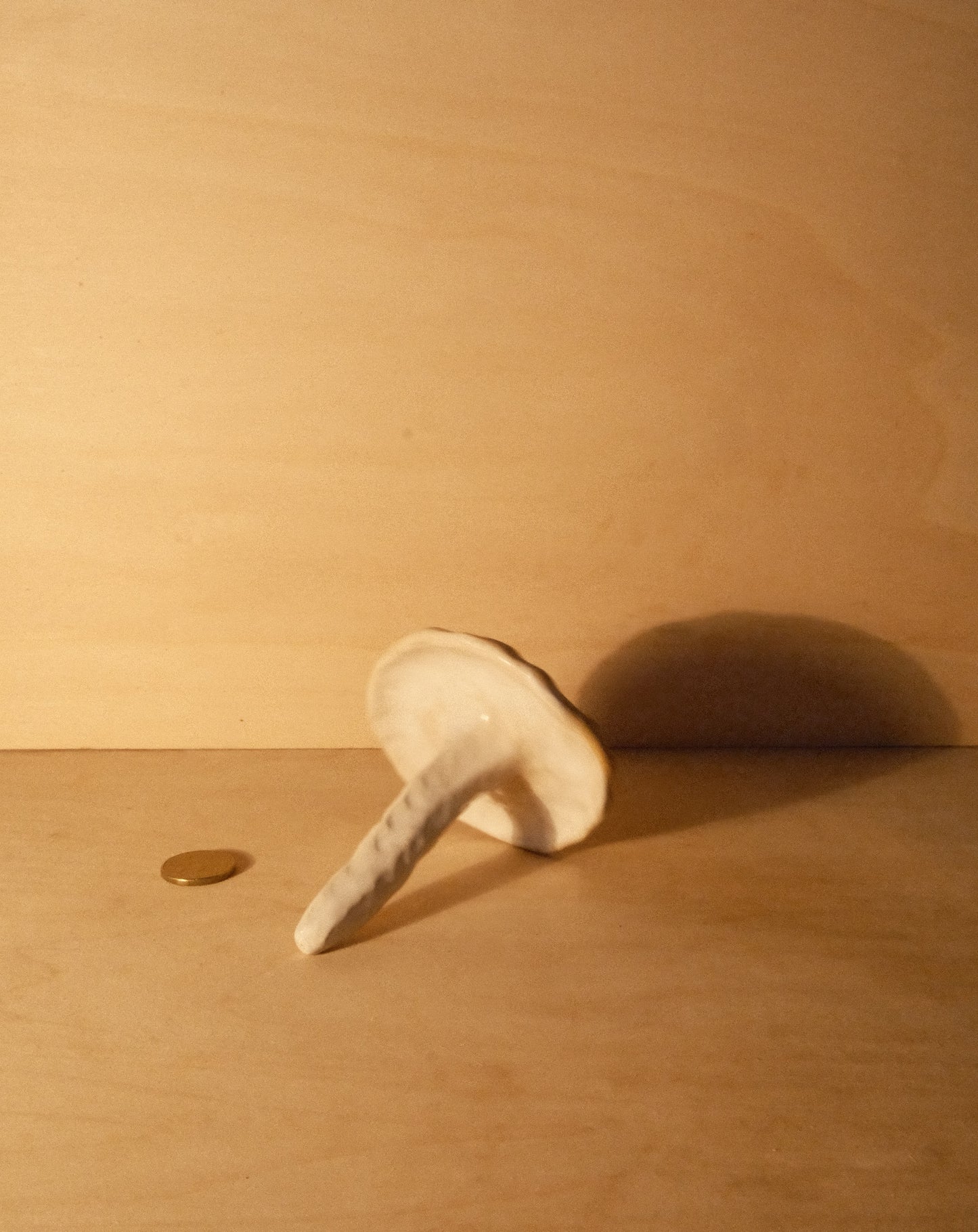 WHITE SHROOM RING DISH 002