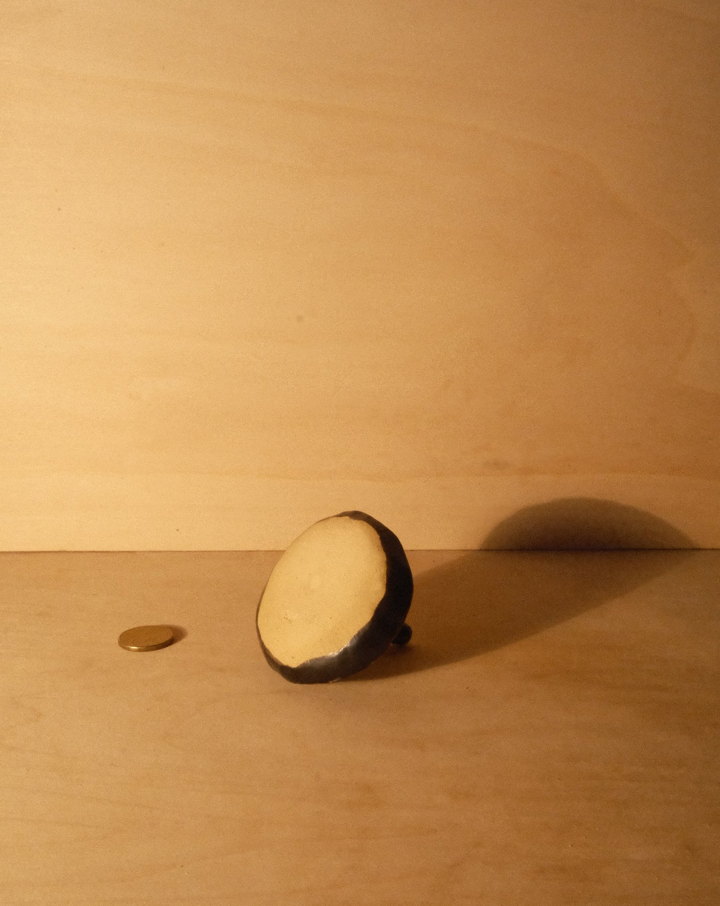 BLACK SHROOM RING DISH 001