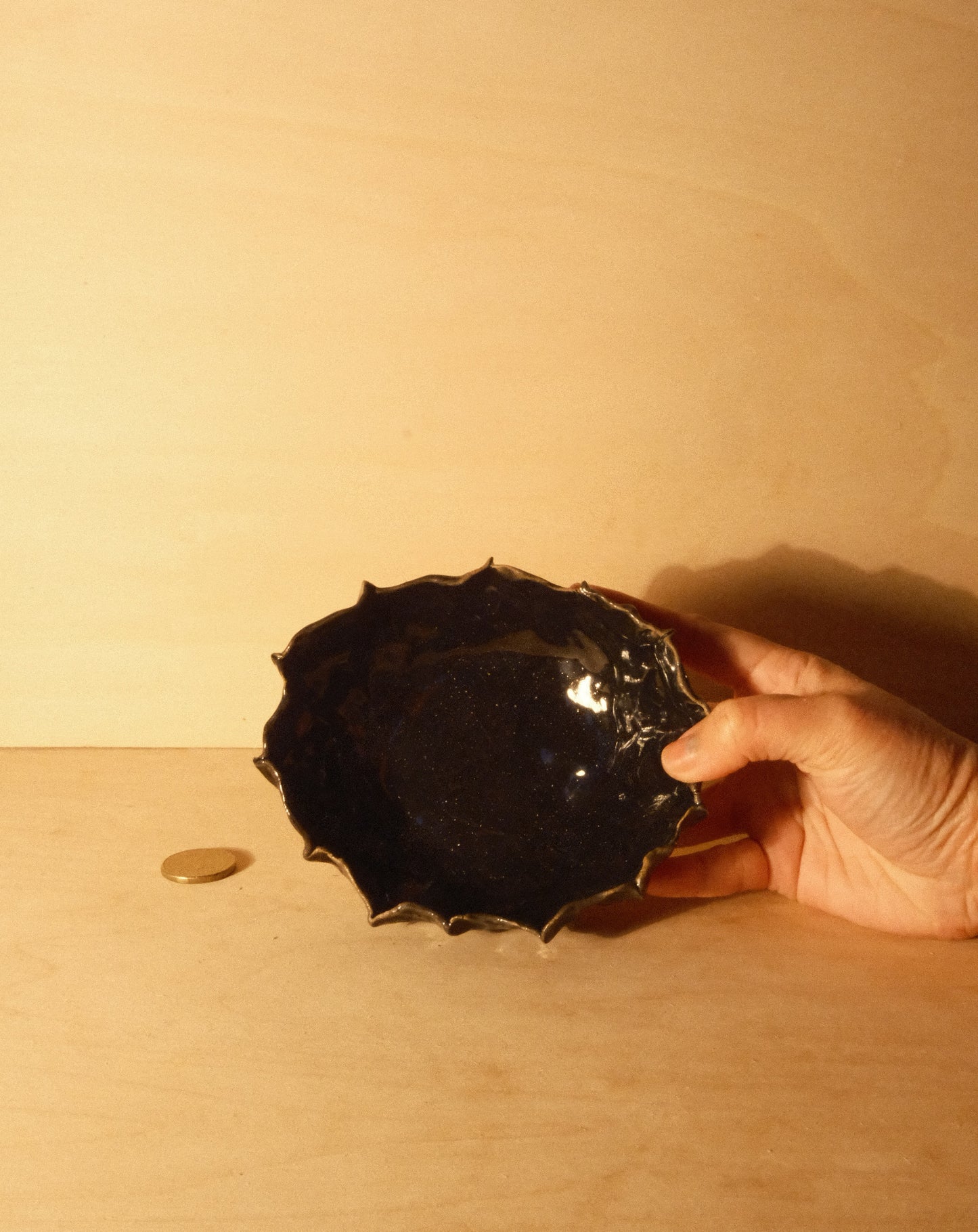 BLACK SHROOM DISH 003