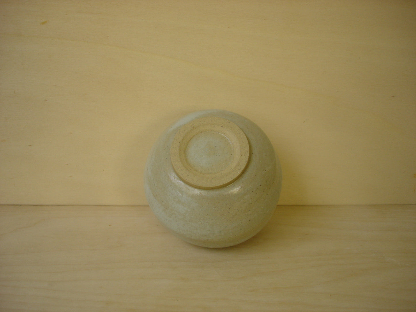 LIGHT BLUE WOBBLY BOWL