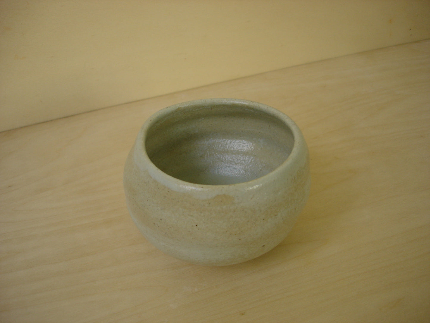 LIGHT BLUE WOBBLY BOWL