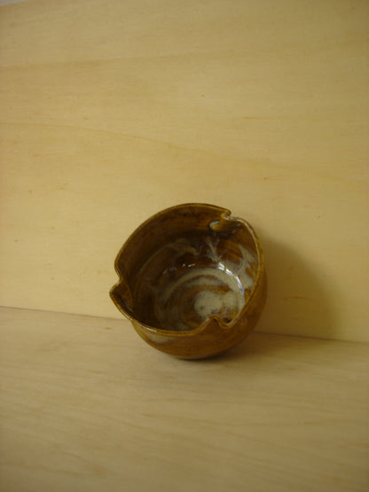 TWISTED BIRCH TENMOKU BOWL