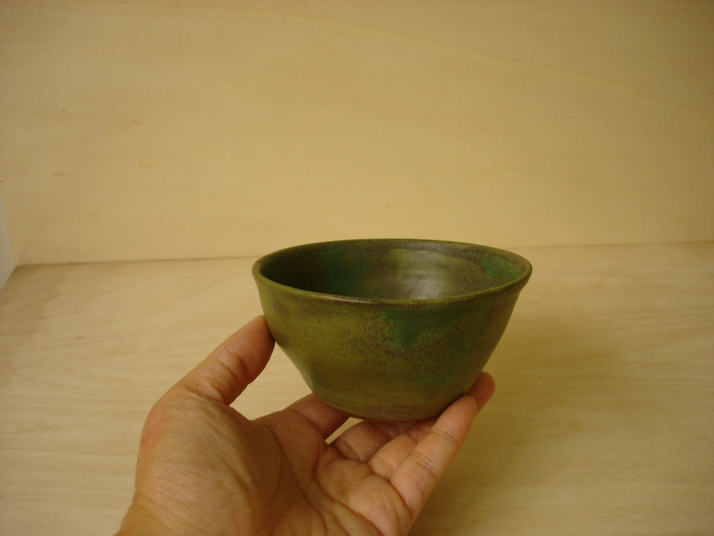 GREEN PATINA SWAY BOWL