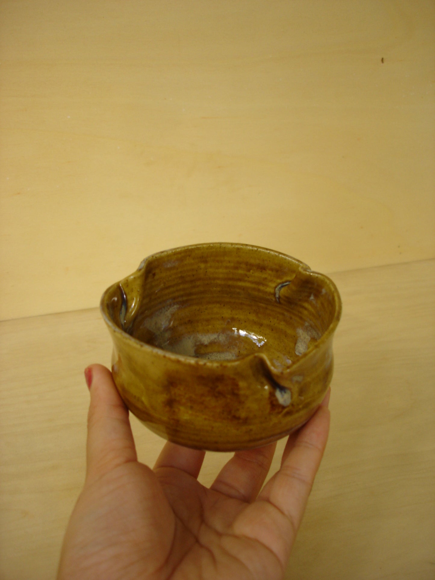 TWISTED BIRCH TENMOKU BOWL