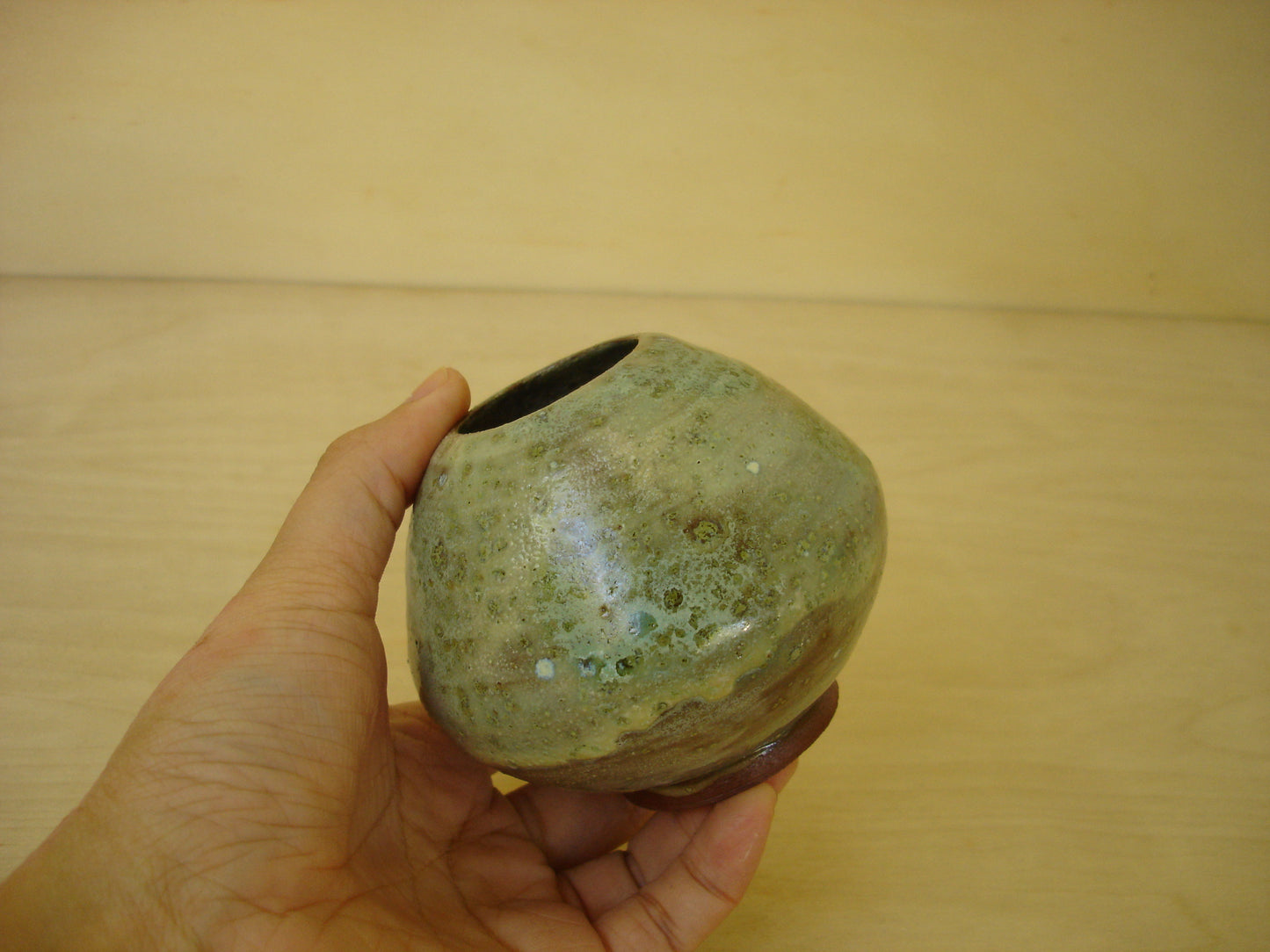 SEASALT PATINA ROUND VASE