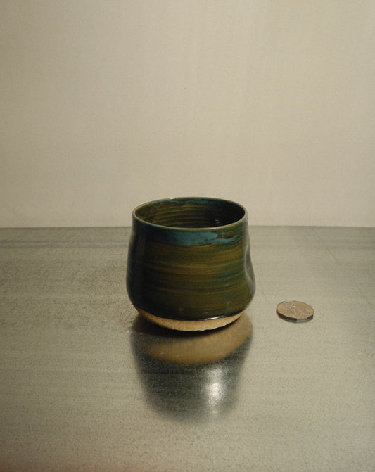 MING BLUE DIMPLE MUG
