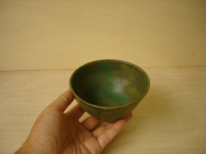 GREEN PATINA SWAY BOWL