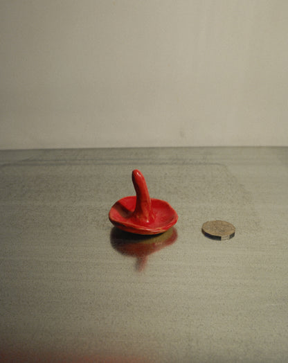 RED SHROOM RING HOLDER 001