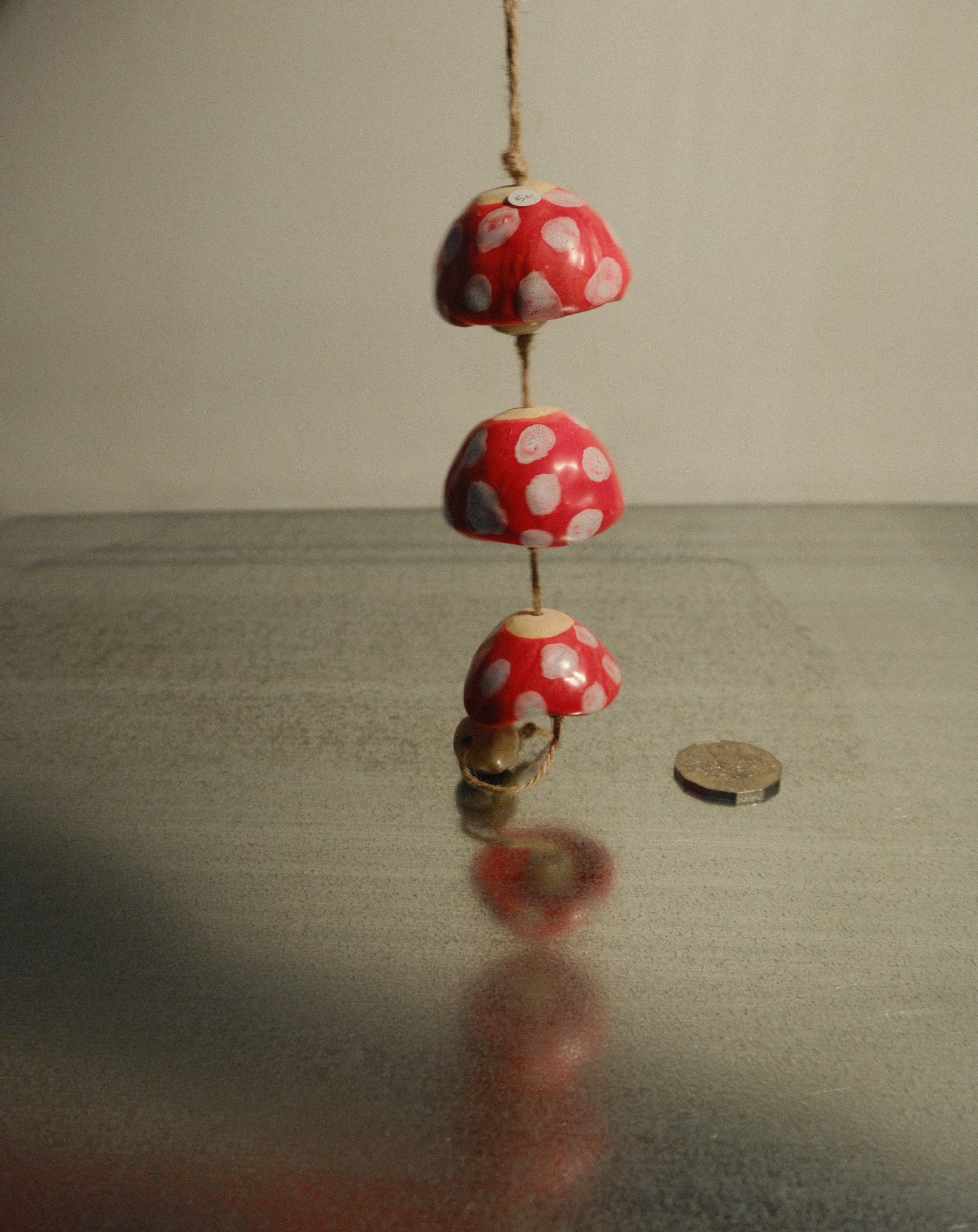 RED SHROOM WIND CHIME 001