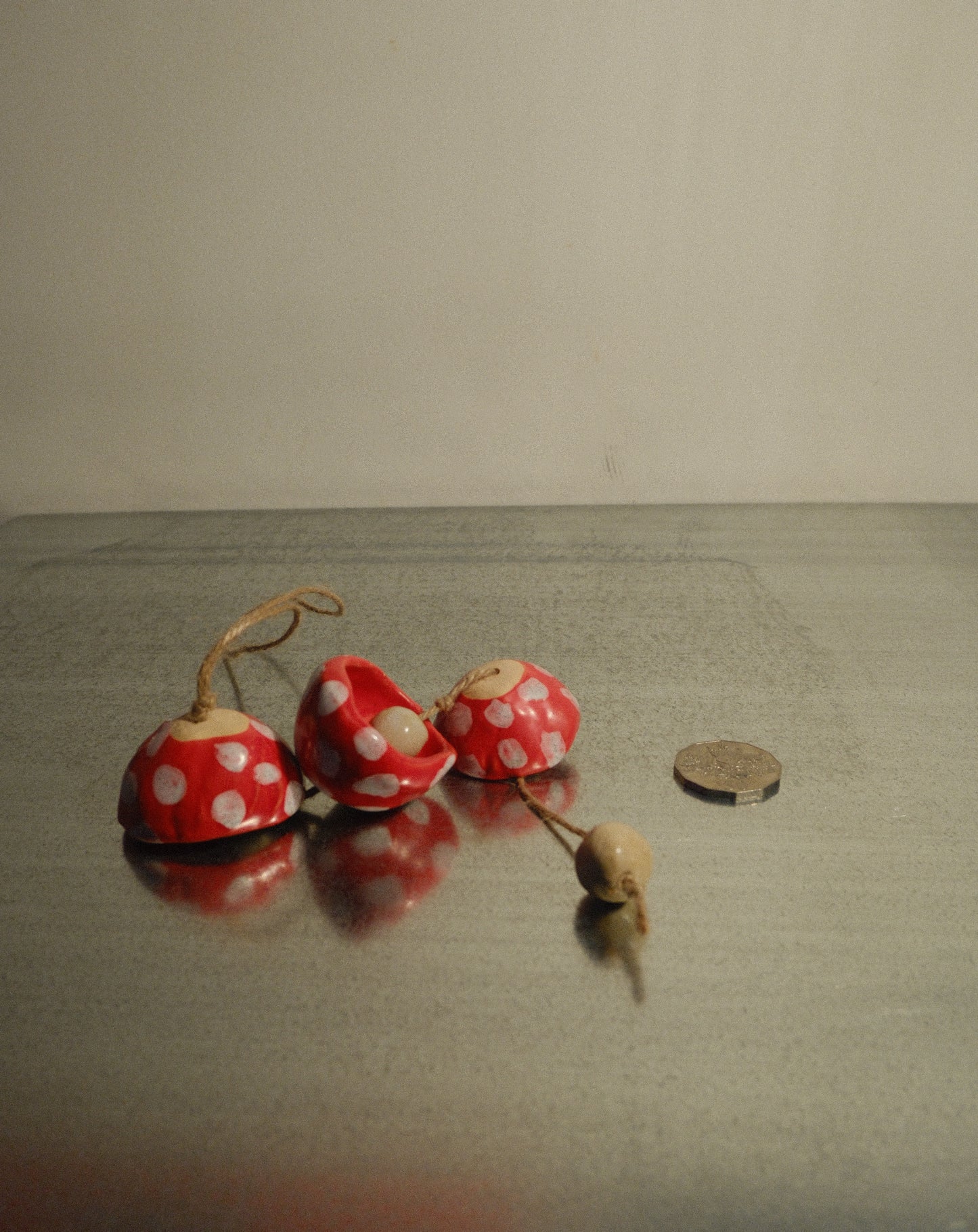 RED SHROOM WIND CHIME 001