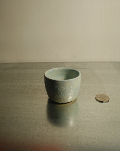 CHUN BLUE TEXTURED CUP