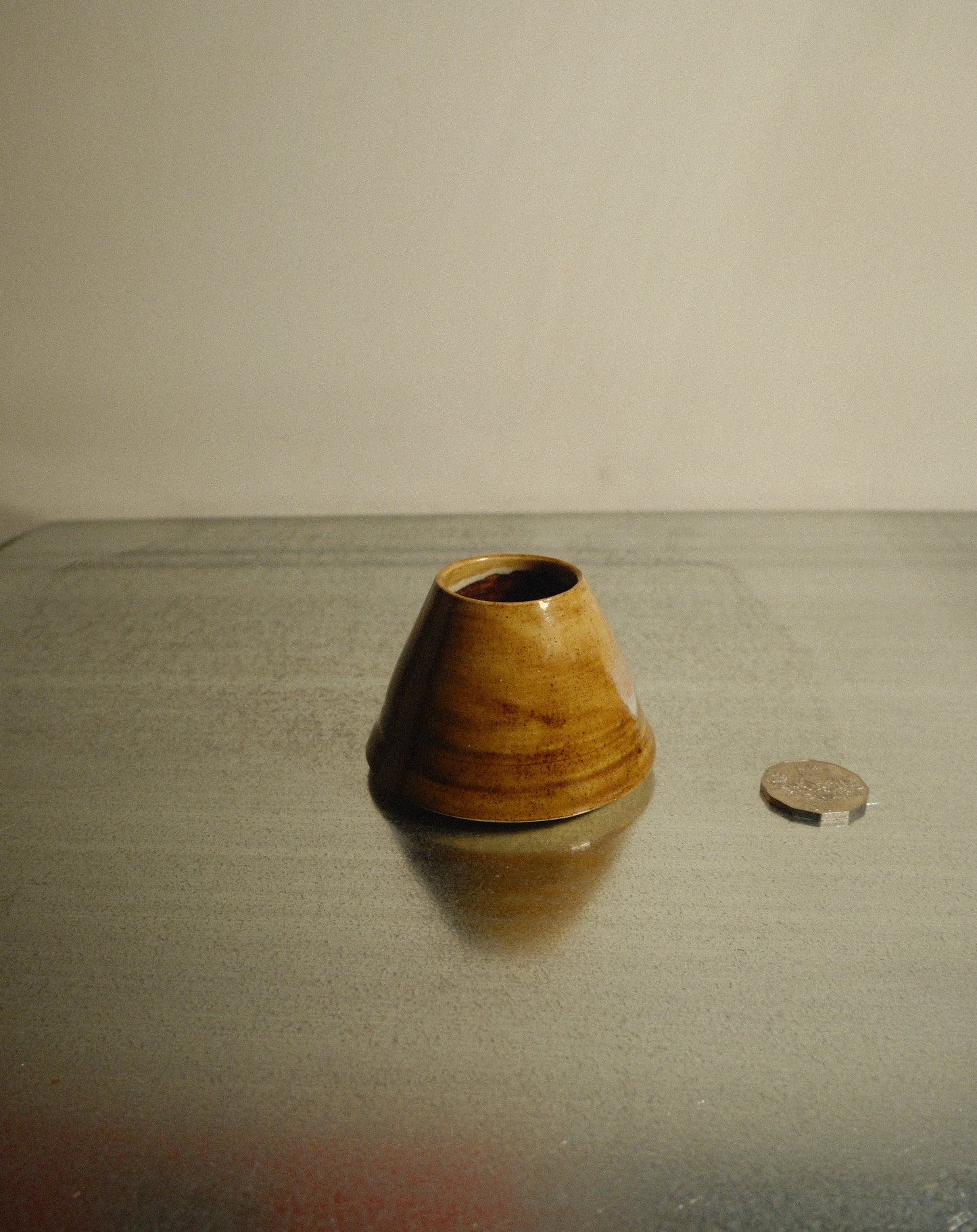 BIRCH TENMOKU VASE