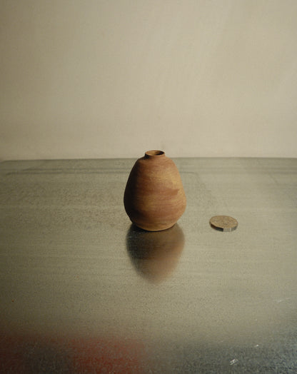 ANTIQUE BLOB BUD VASE