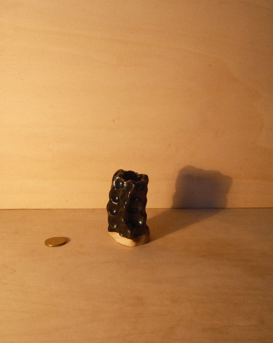 BLACK MOREL VASE 006