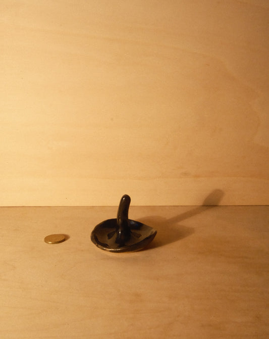 BLACK SHROOM RING DISH 001